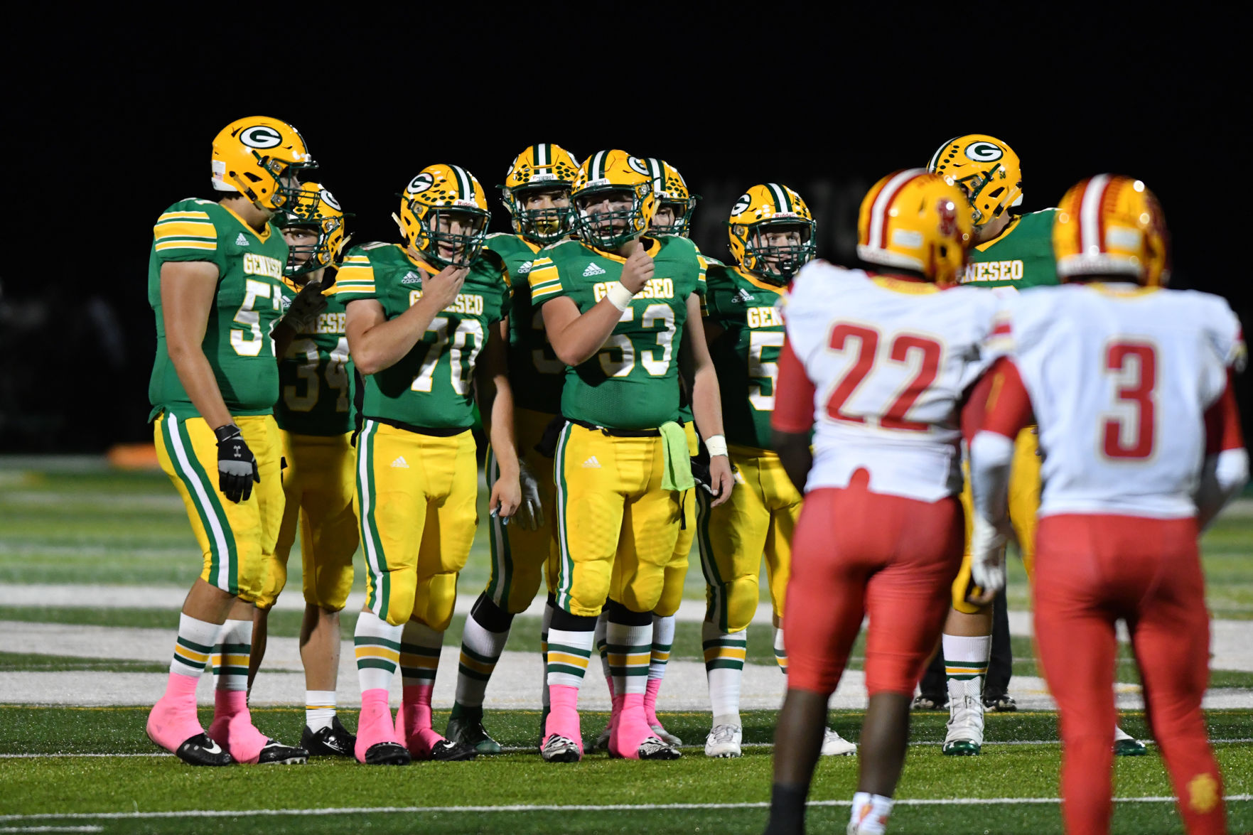Rock Island vs Geneseo football.